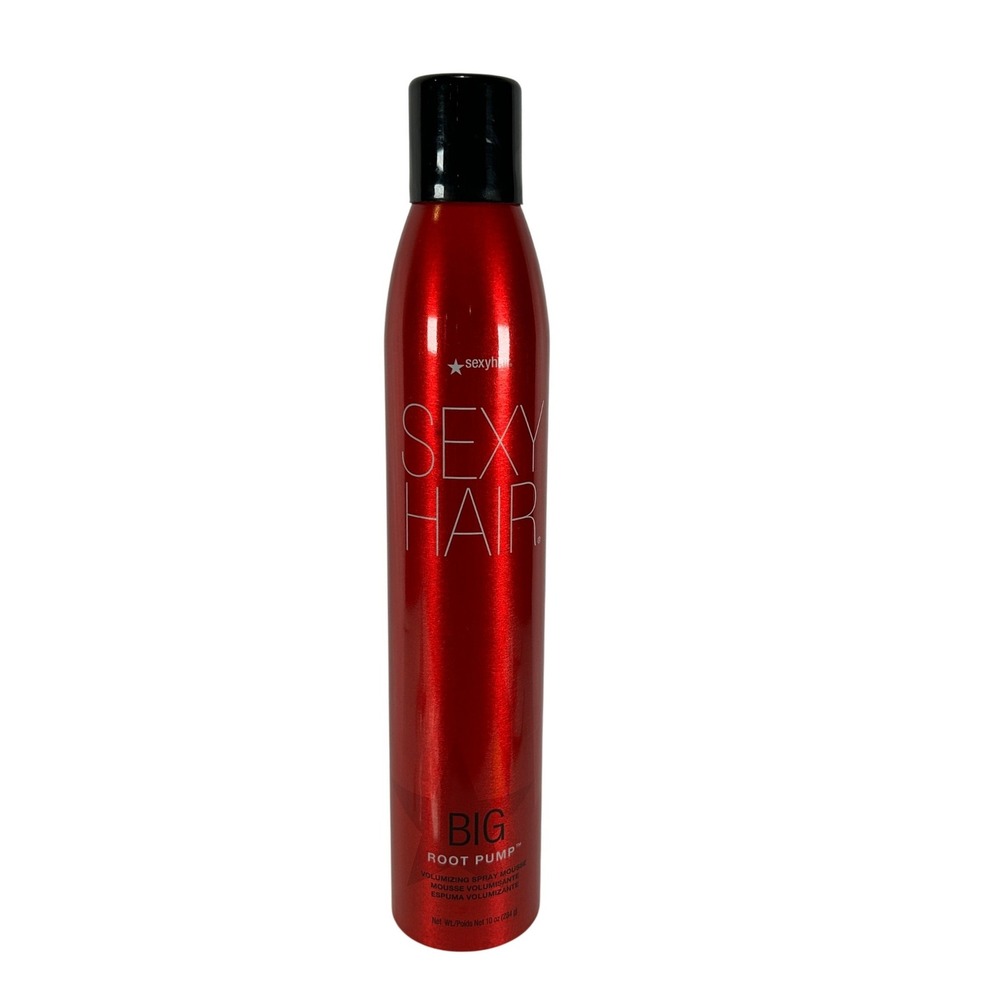 Sexy Hair Big Root Pump Volumizing Spray Mousse 10oz Red Bottle NEW
